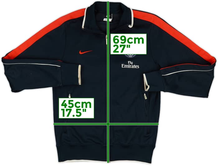 2012-13 Paris Saint-Germain Nike N98 Track Jacket - 6/10 - (S)