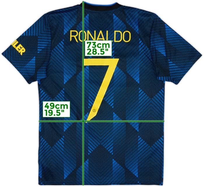 2021-22 Manchester United Third Shirt Ronaldo #7 - 6/10 - (M)