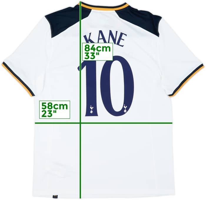 2016-17 Tottenham Home Shirt Kane #10 (XXL)