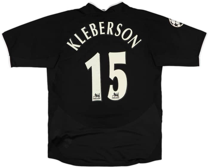 2003-05 Manchester United Away Shirt Kleberson #15 - 7/10 - (M)