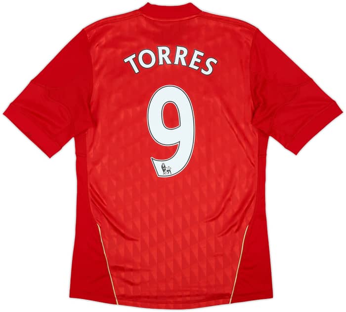 2010-12 Liverpool Home Shirt Torres #9 - 5/10 - (S)