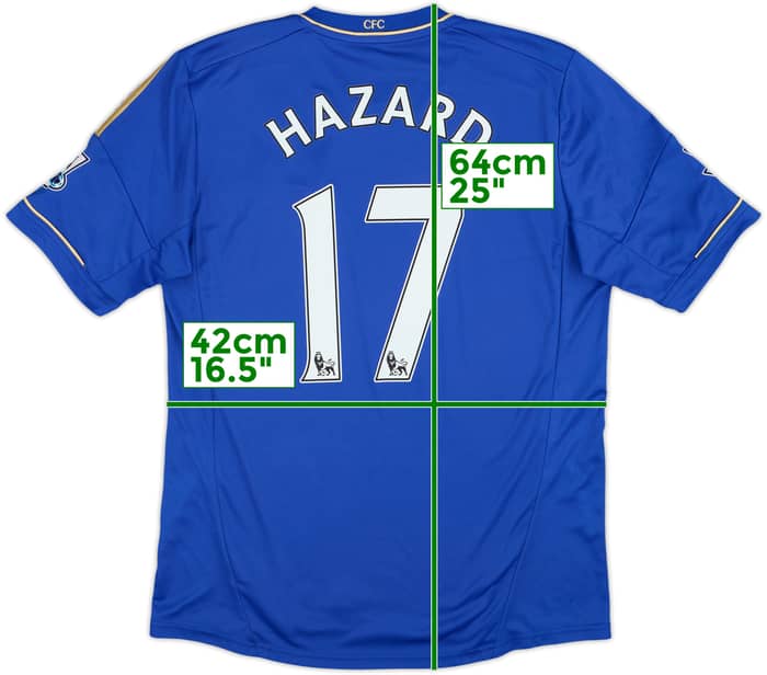2012-13 Chelsea Home Shirt Hazard #17 - 9/10 - (L)