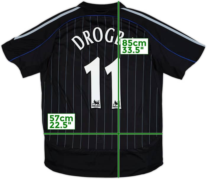 2006-07 Chelsea Third Shirt Drogba #11 - 8/10 - (L)