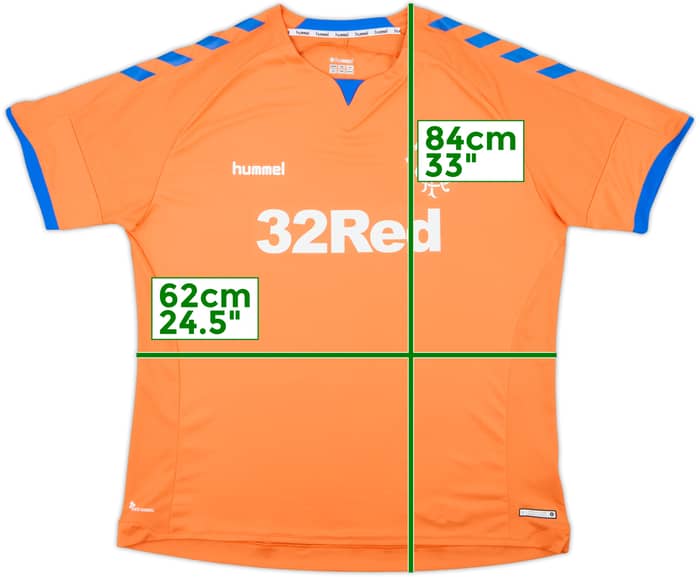 2018-19 Rangers Third Shirt - 10/10 - (4XL)