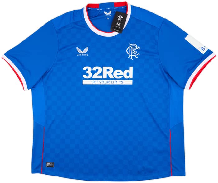 2022-23 Rangers Home Shirt (4XL)