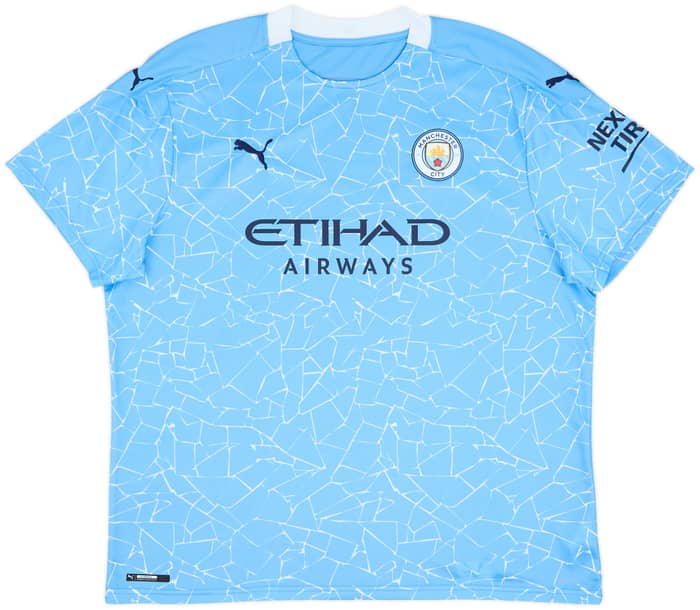 2020-21 Manchester City Home Shirt De Bruyne #17 - 10/10 - (3XL)