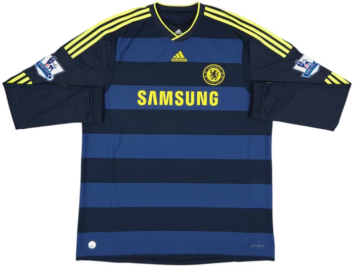 2009-10 Chelsea Away L/S Shirt Drogba #11 - 9/10 - (XXL)