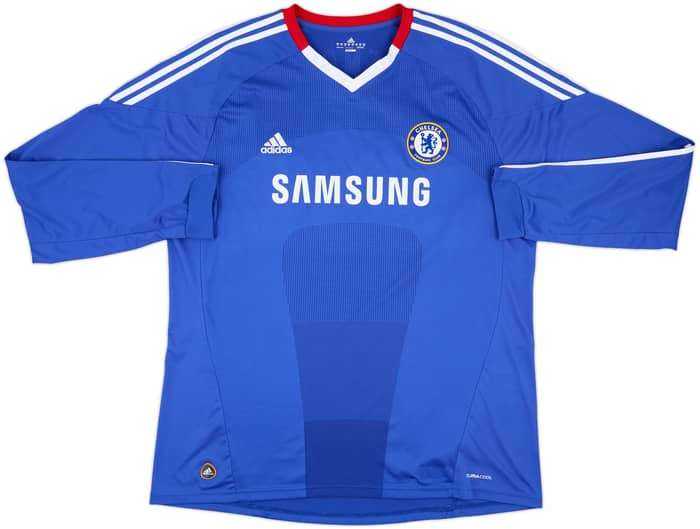 2010-11 Chelsea Home L/S Shirt Terry #26 - 8/10 - (XXL)