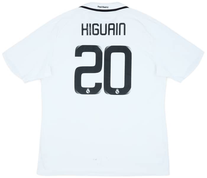 2008-09 Real Madrid Home Shirt Higuain #20 - 6/10 - (XXL)
