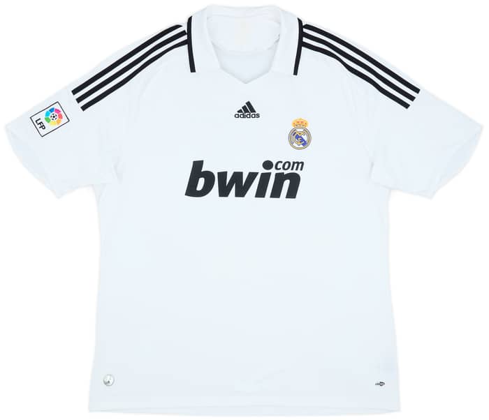 2008-09 Real Madrid Home Shirt Higuain #20 - 6/10 - (XXL)