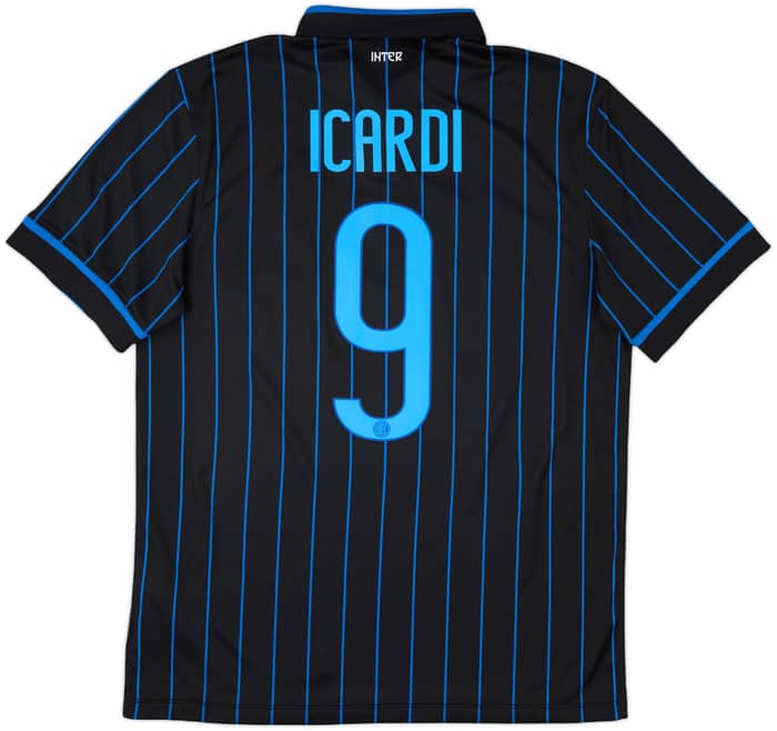 2014-15 Inter Milan Home Shirt Icardi #9 - 10/10 - (M)