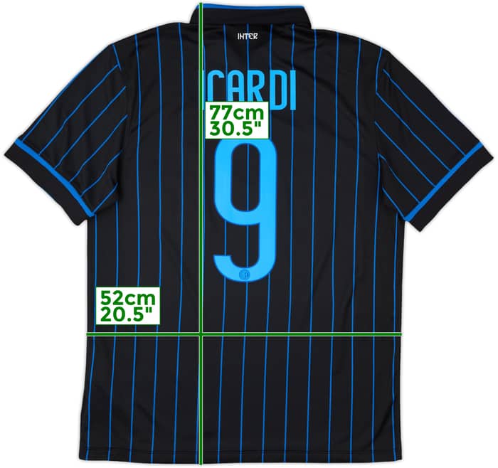 2014-15 Inter Milan Home Shirt Icardi #9 - 10/10 - (M)