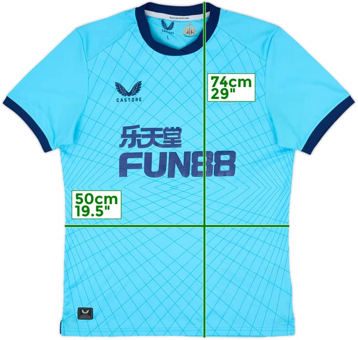 2021-22 Newcastle Third Shirt - 9/10 - (L)