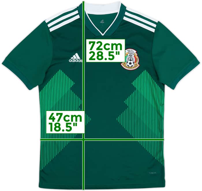 2018-19 Mexico Home Shirt - 8/10 - (S)