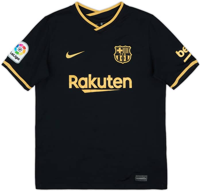 2020-21 Barcelona Away Shirt - 7/10 - (XL.Boys)