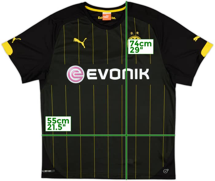 2014-16 Borussia Dortmund Away Shirt - 9/10 - (XL)