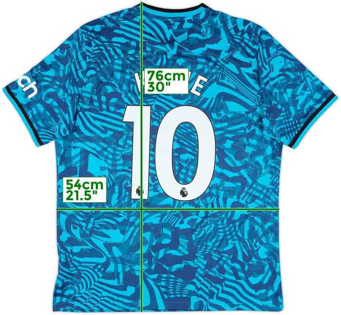2022-23 Tottenham Third Shirt Kane #10 - 8/10 - (L)