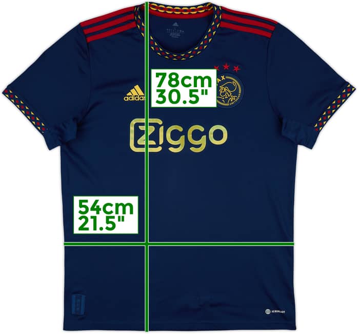2022-23 Ajax Away Shirt - 6/10 - (L)