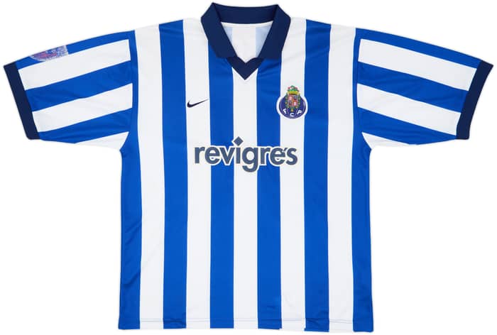 2002-03 Porto Home Shirt Deco #10 - 7/10 - (XL)