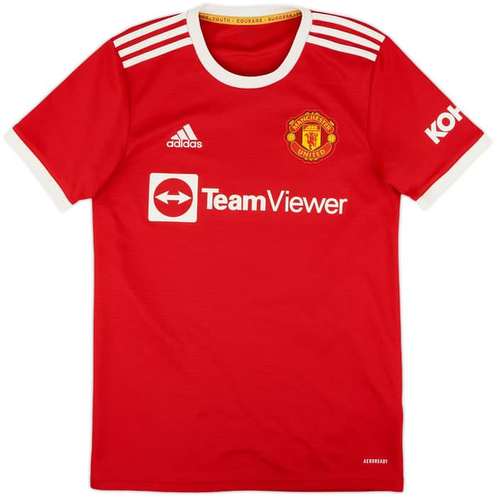 2021-22 Manchester United Home Shirt Ronaldo #7 - 7/10 - (S)