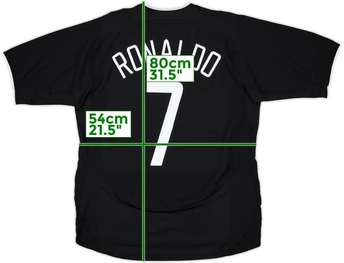 2003-05 Manchester United Away Shirt Ronaldo #7 - 6/10 - (L)
