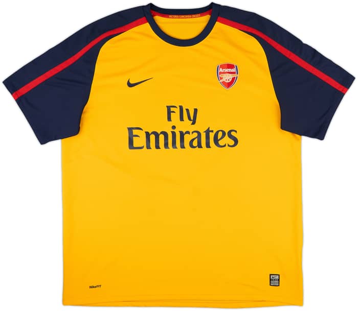 2008-09 Arsenal Away Shirt Walcott #14 - 7/10 - (XXL)