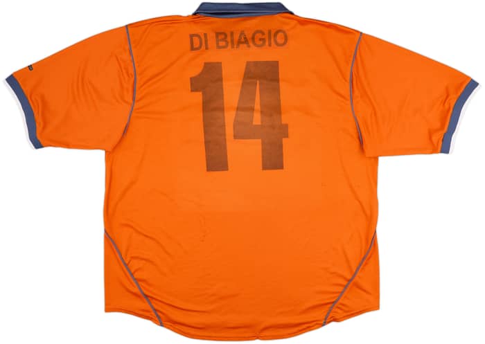2000-01 Inter Milan Third Shirt Di Biagio #14 - 5/10 - (XXL)