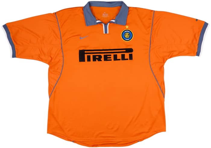 2000-01 Inter Milan Third Shirt Di Biagio #14 - 5/10 - (XXL)