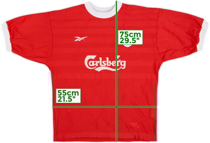 1998-00 Liverpool Home Shirt #9 - 8/10 - (L)