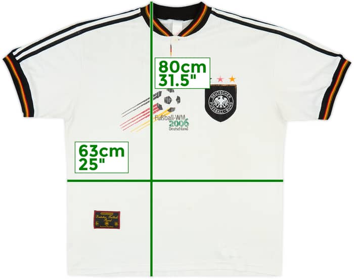 1996-98 Germany Home Shirt - 5/10 - (XXL)