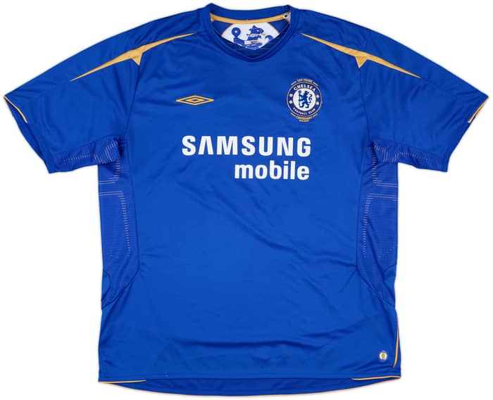 2005-06 Chelsea Centenary Home Shirt #8 (Lampard) - 8/10 - (XXL)