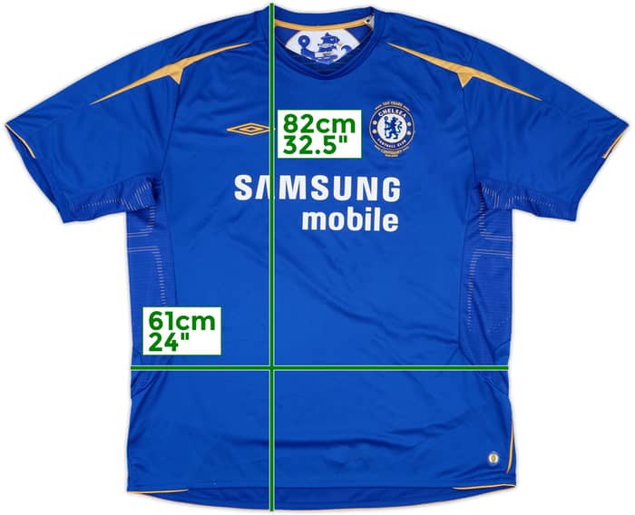 2005-06 Chelsea Centenary Home Shirt #8 (Lampard) - 8/10 - (XXL)