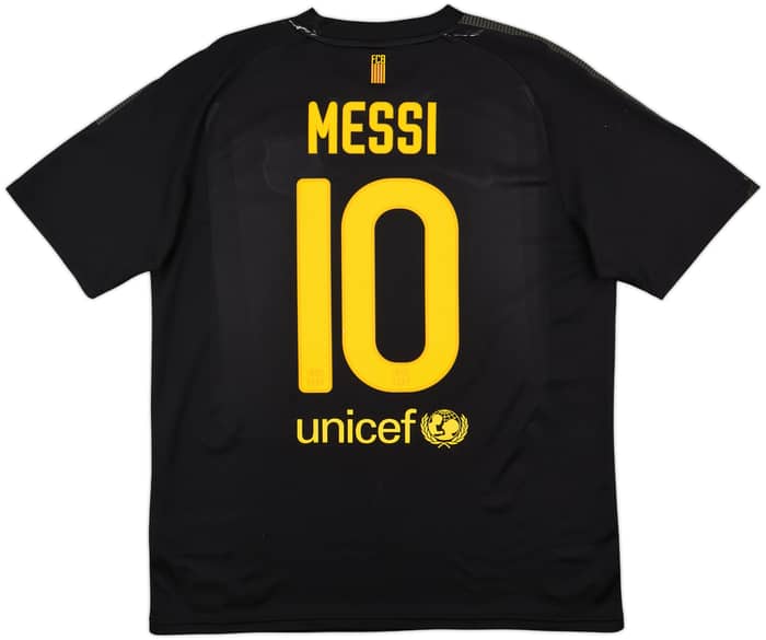 2011-12 Barcelona Basic Away Shirt Messi #10 - 8/10 - (L)