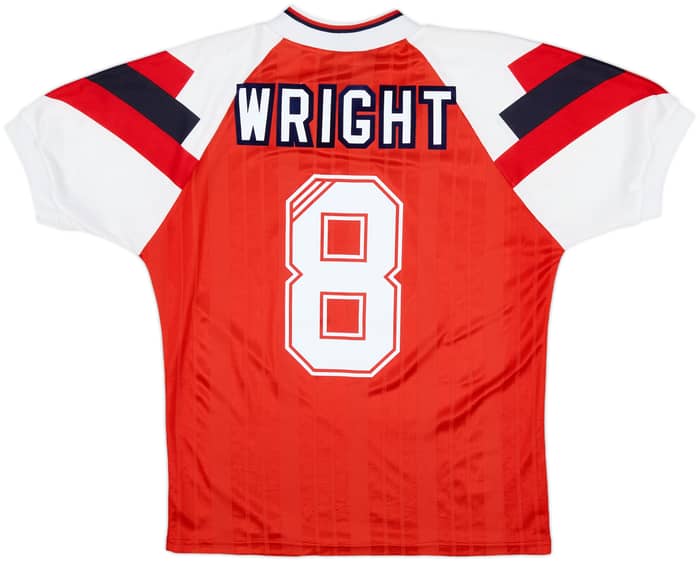 1992-94 Arsenal Home Shirt Wright #8 - 8/10 - (S)