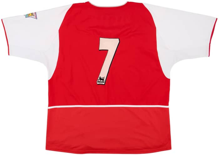 2002-04 Arsenal Home Shirt #7 - 7/10 - (L)