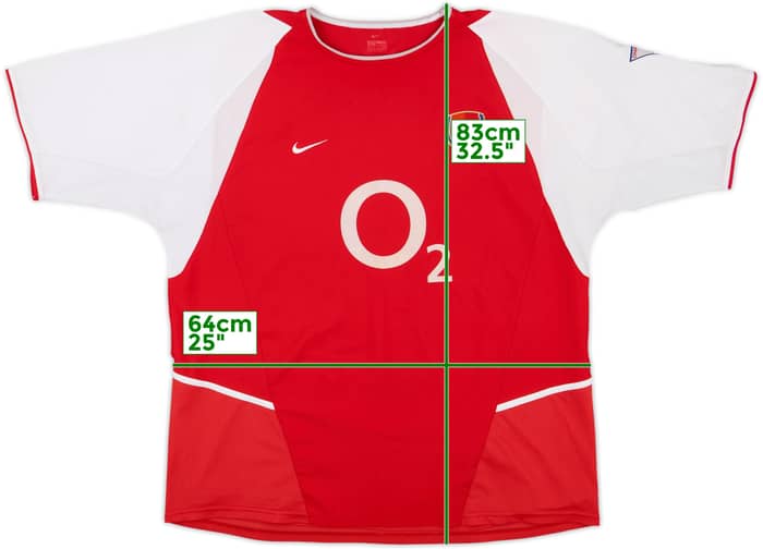 2002-04 Arsenal Home Shirt #7 - 7/10 - (L)