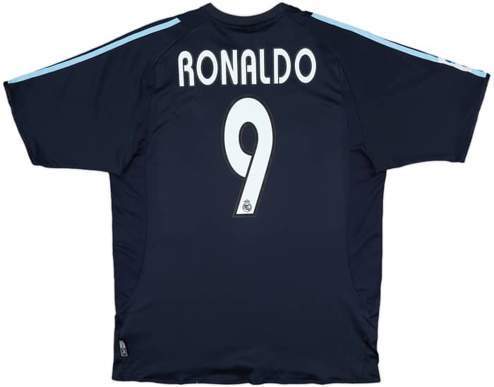 2003-04 Real Madrid Away Shirt Ronaldo #9 - 8/10 - (L)