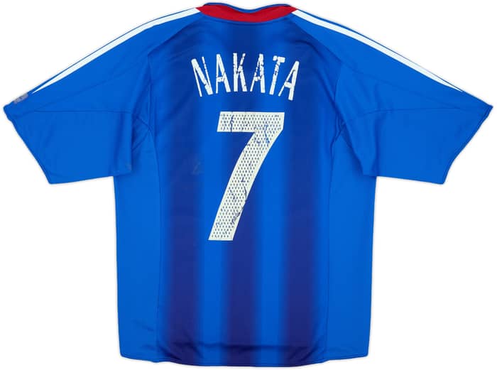 2004-06 Japan Home Shirt Nakata #7 - 5/10 - (S)