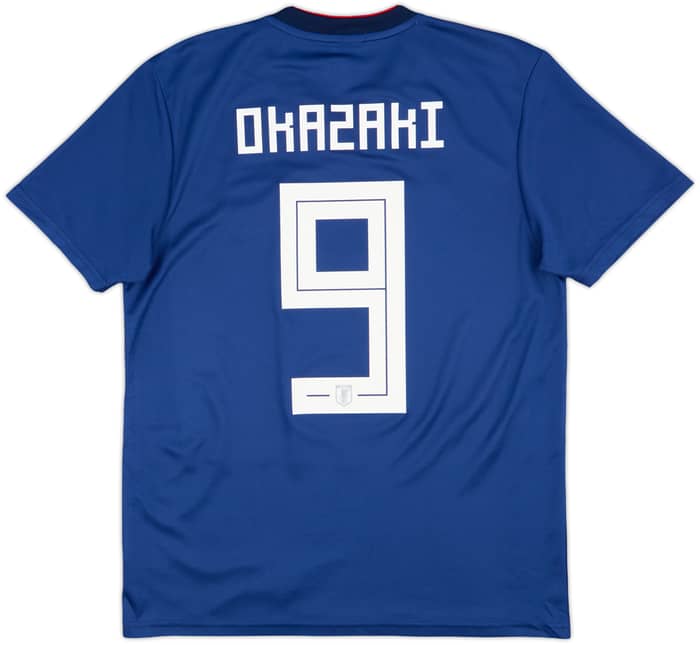 2018-19 Japan Home Shirt Okazaki #9 - 10/10 - (L)