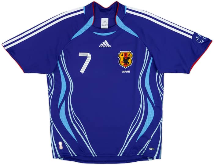 2006-08 Japan Home Shirt Nakata #7 - 7/10 - (M)