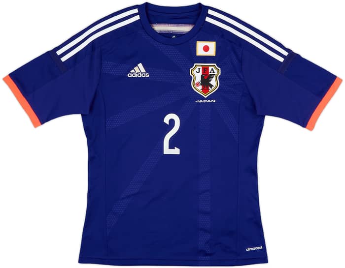 2013-15 Japan Home Shirt Uchida #2 - 5/10 - (S)