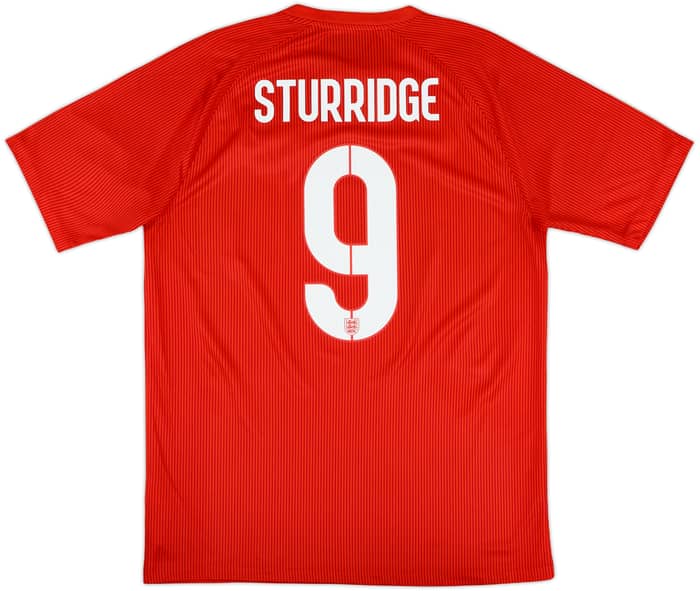 2014-15 England Away Shirt Sturridge #9 - 9/10 - (M)