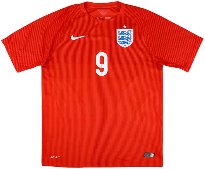 2014-15 England Away Shirt Sturridge #9 - 9/10 - (M)