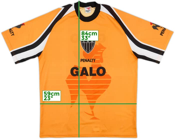 2000 Atletico Mineiro Penalty Training Shirt - 9/10 - (XL)