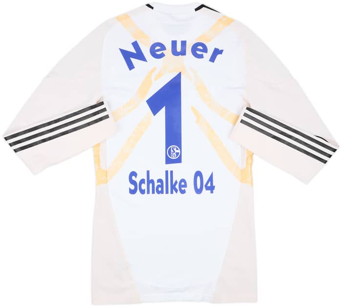 2010-11 Schalke Player Issue TechFit GK Shirt Neuer #1 - 6/10 - (L)