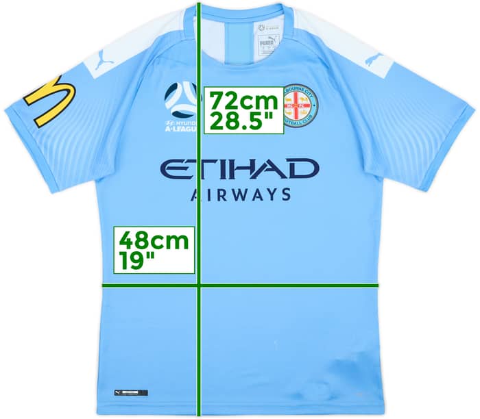 2019-20 Melbourne City Home Shirt - 8/10 - (M)