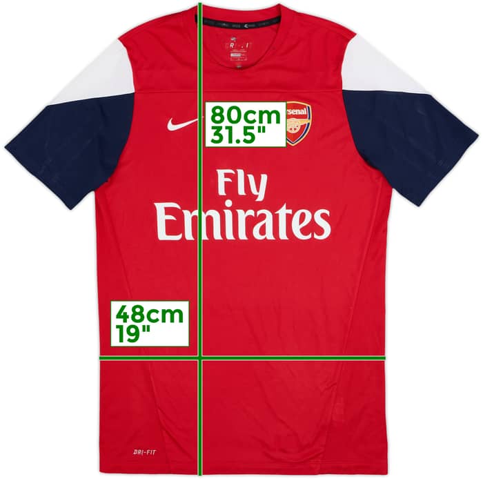 2013-14 Arsenal Nike Training Shirt - 6/10 - (L)