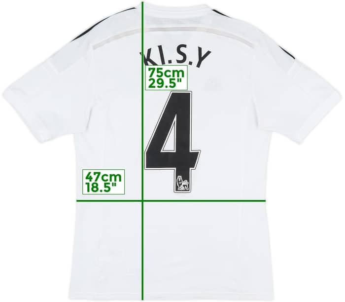 2014-15 Swansea Home Shirt KI.S.Y #4 - 6/10 - (L)