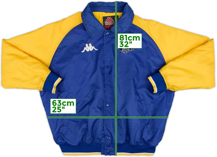 1997-98 Juventus Centenary Kappa Padded Coach Jacket - 8/10 - (XL)