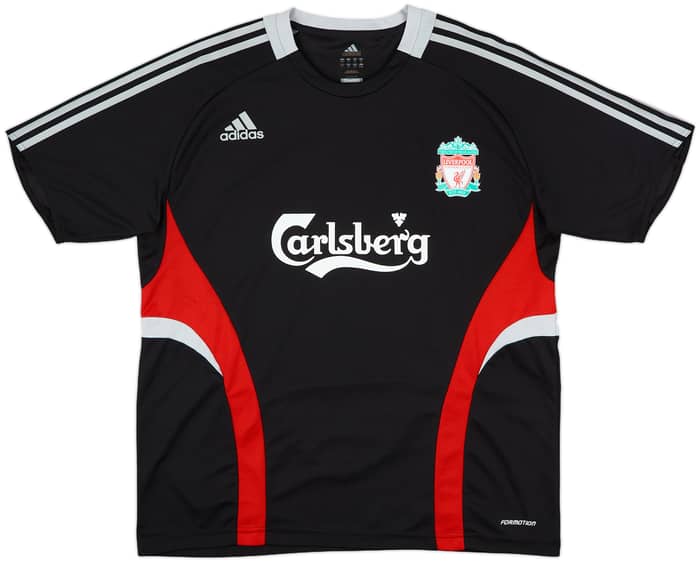2008-09 Liverpool adidas Formotion Training Shirt - 9/10 - (XL)